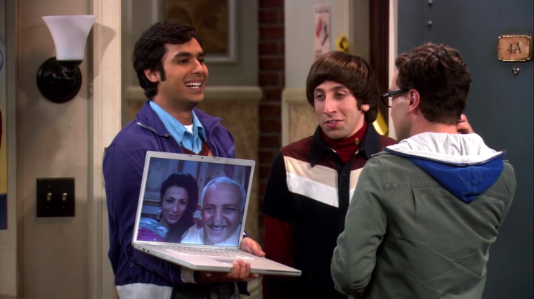 raj parents howard leonard the big bang theory