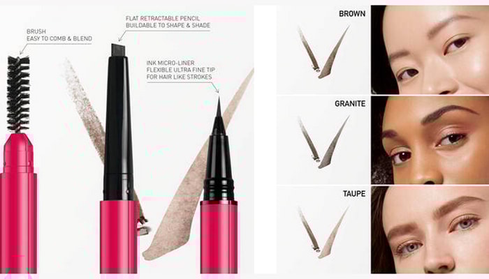 valentino sourcils