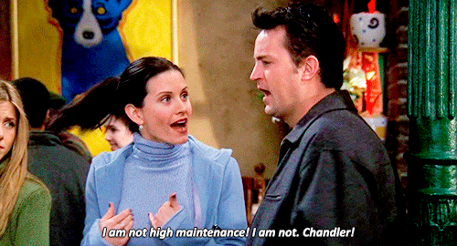 monica friends gif chandler