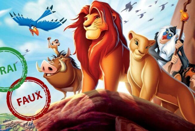 Le Roi Lion : seul un vrai fan du Disney aura 10/10 à ce quiz vrai ou faux
