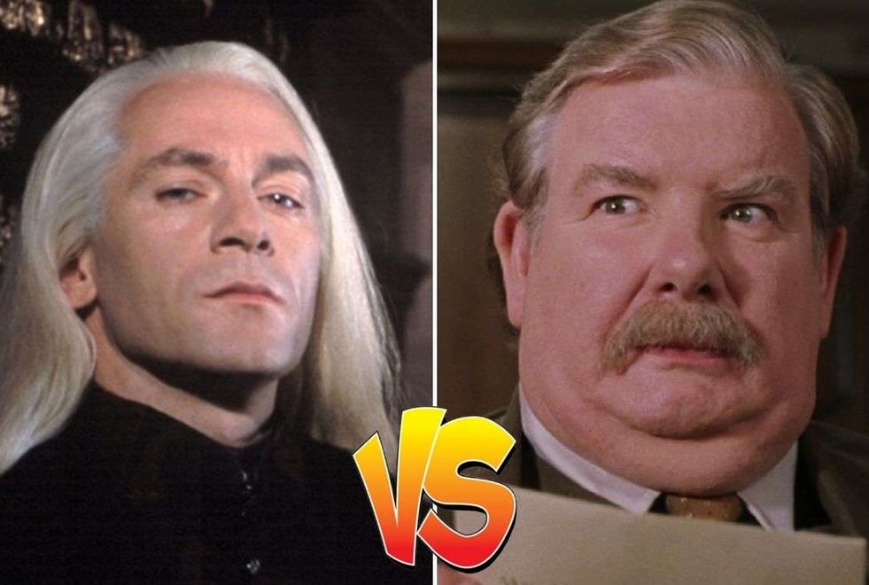 Sondage : match ultime, qui est le pire père entre Lucius Malefoy et Vernon Dursley dans Harry Potter ?