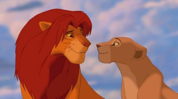 Simba et Nala le roi lion
