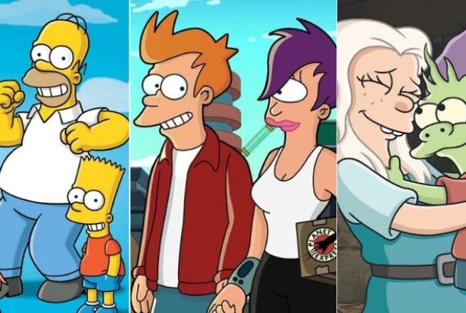 Sondage : tu préfères Les Simpson, Futurama ou Désenchantée ?