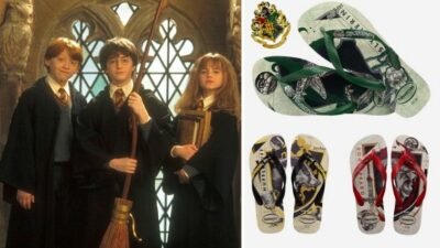 Harry Potter : Havaianas sort une collection de tongs magique aux couleurs des quatre maisons de Poudlard