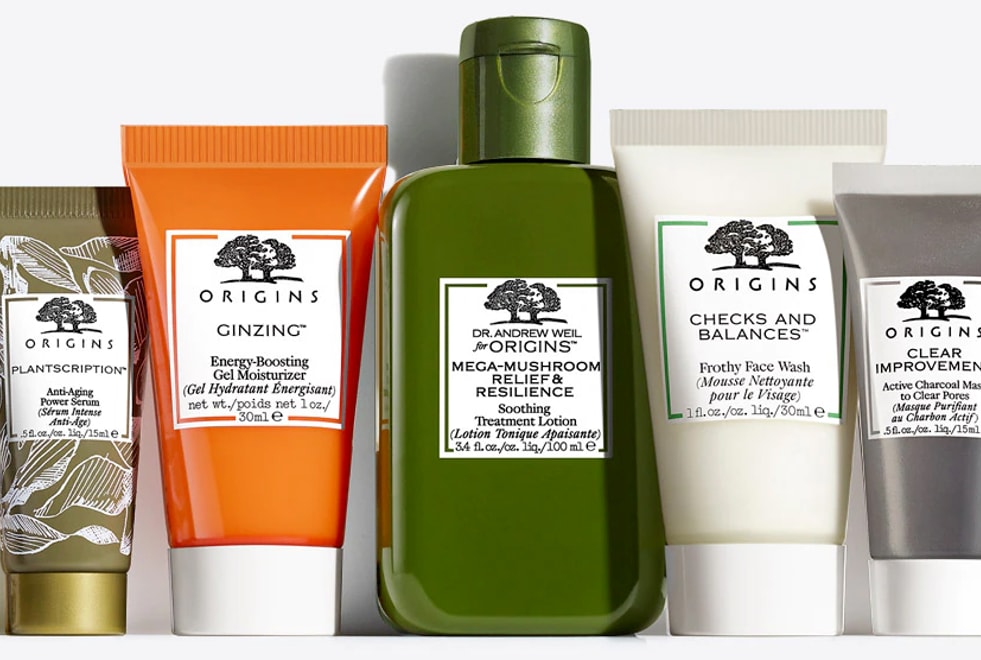 Zoom sur Origins et ses ingrédients naturels