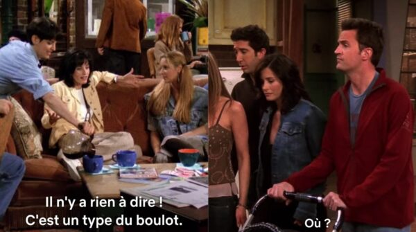 première dernière réplique friends