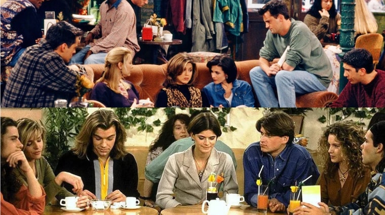friends hélène et les garçons café
