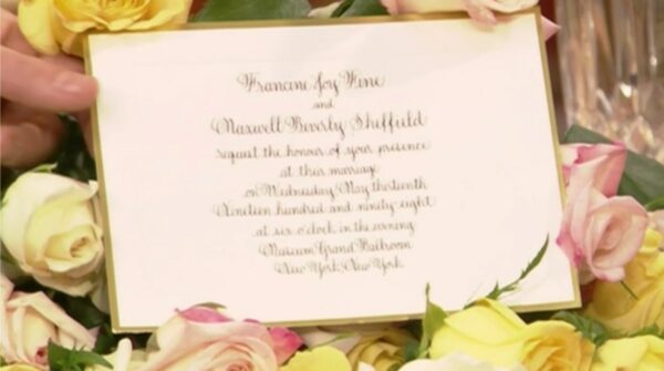 invitation mariage fran maxwell une nounou d'enfer