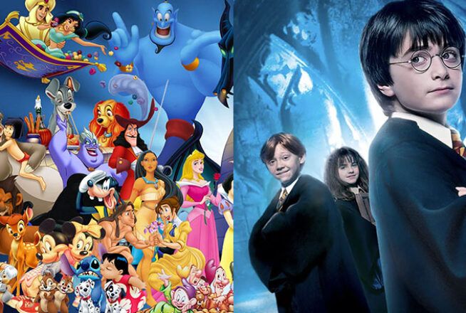 Sondage : tu préfères regarder des Disney ou les films Harry Potter ?