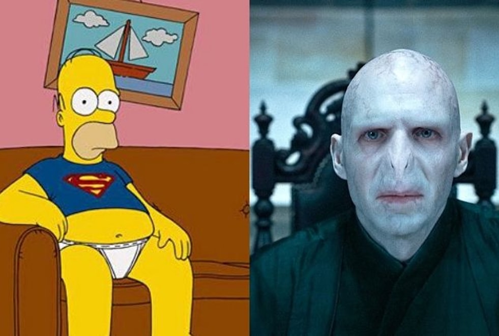 Harry Potter : ce détail insolite qui lie Homer Simpson et Lord Voldemort