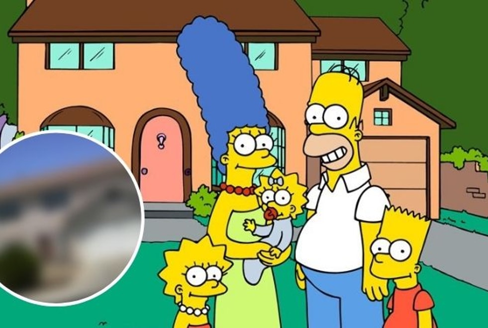 Les Simpson : une réplique de la maison d’Homer et Marge existe dans la vraie vie
