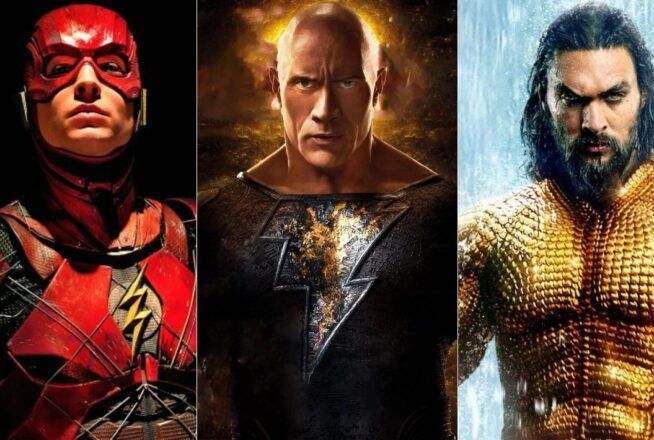 Black Adam, The Flash, Aquaman 2… Warner Bros annonce de nouvelles dates pour ses films DC