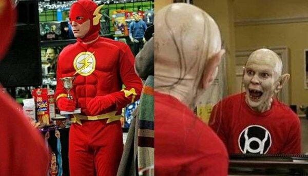 the big bang theory, sheldon, gollum, flash