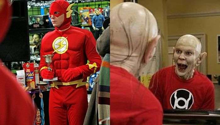 the big bang theory, sheldon, gollum, flash