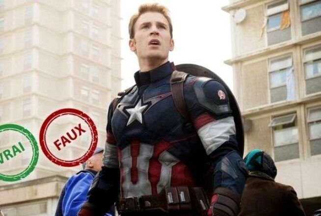 Captain America : impossible d&rsquo;avoir 10/10 à ce quiz vrai ou faux sur le super-héros Marvel