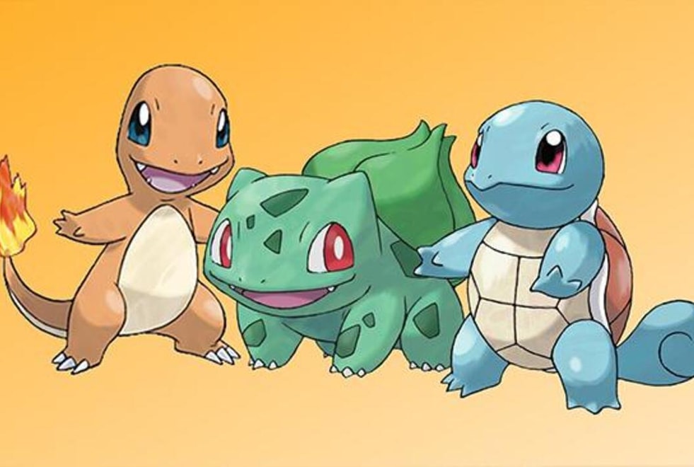 Sondage Pokemon : qui est le meilleur starter de la première génération ?