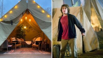 Harry Potter : cet incroyable Airbnb recrée la tente de la coupe du monde de Quidditch