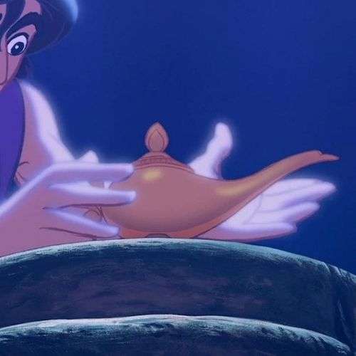 La lampe d'Aladdin