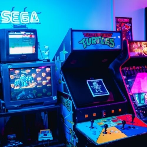 Un jeu d'arcade 