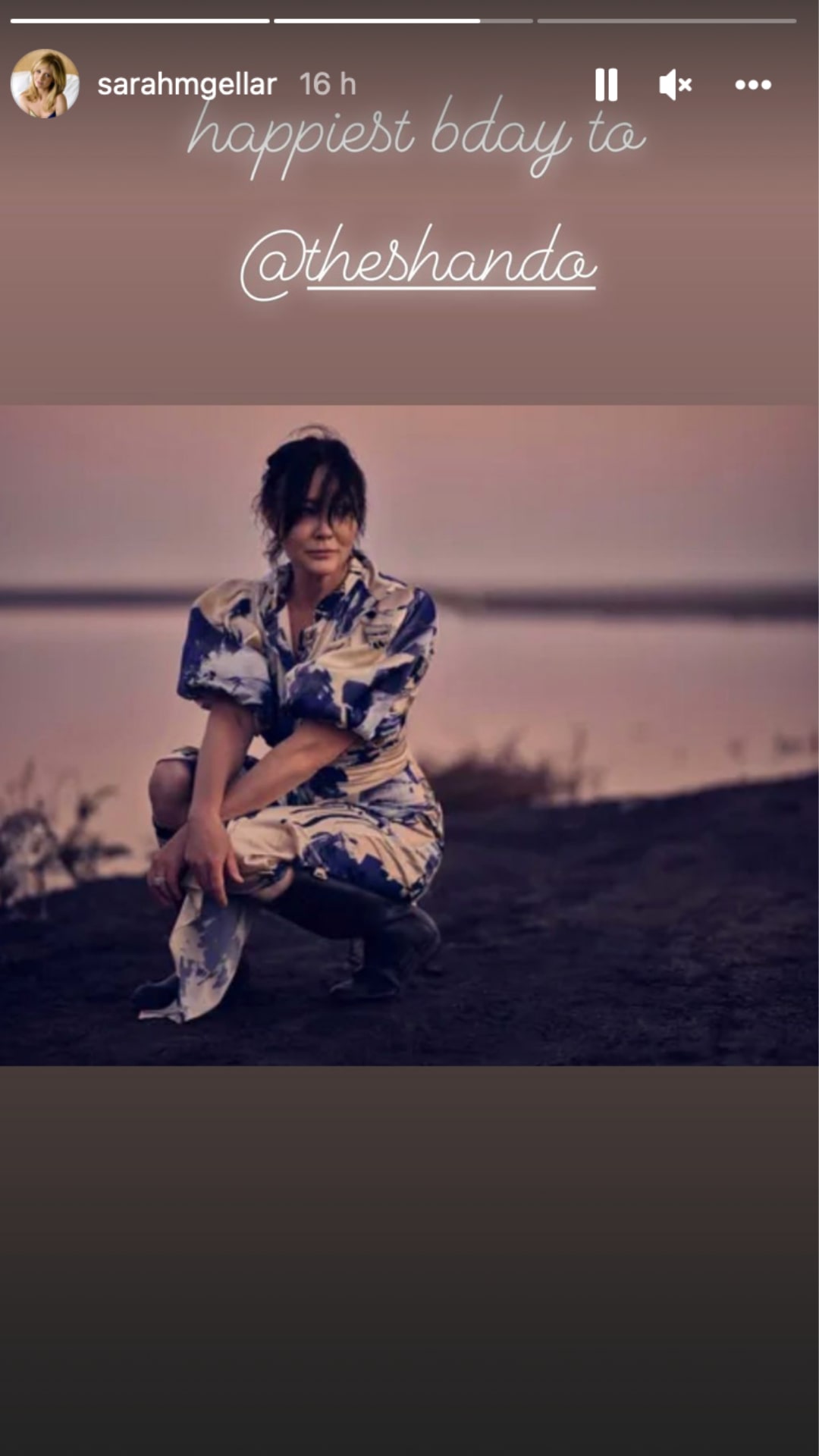 shannen doherty sarah michelle gellar story instagram