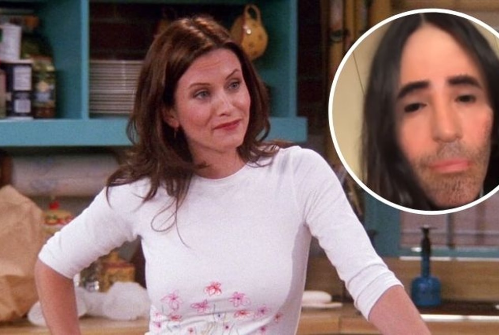 Friends : Courteney Cox essaie un filtre de la série sur Instagram et le résultat est effrayant