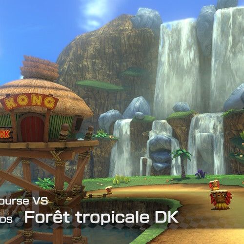 La forêt tropicale DK de la coupe Banane