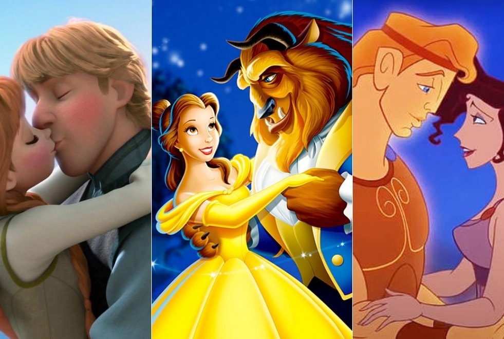 Les 10 meilleurs couples des films d’animation Disney selon les fans