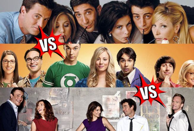 Sondage : quelle série préfères-tu entre Friends, The Big Bang Theory et How I Met Your Mother ?
