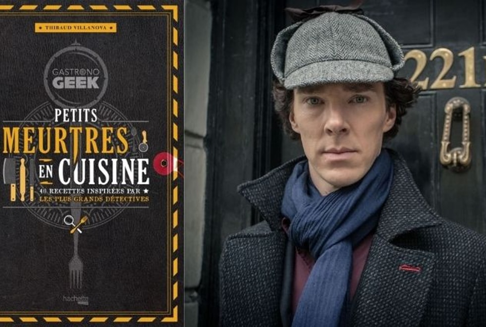 Minute cool : apprends à cuisiner avec le nouveau livre Gastronogeek inspiré des plus grands détectives