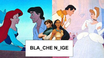 Quiz Disney : joue au pendu et trouve à quel film appartiennent ces princes et princesses