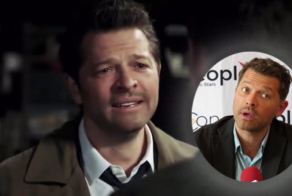 Supernatural : Misha Collins se confie sur la déclaration romantique de Castiel à Dean à la fin de la série