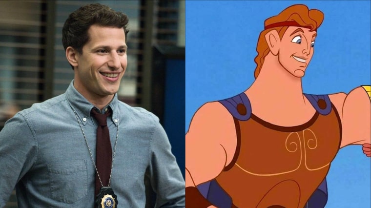 jake peralta, brooklyn nine-nine, hercule, disney