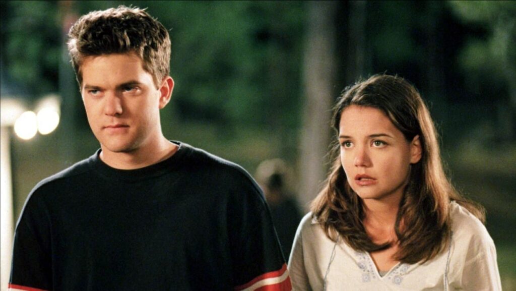 Joey et Pacey dans la série Dawson.