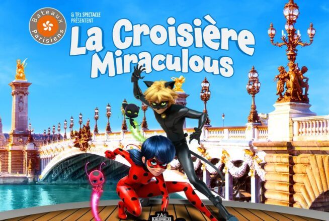 Miraculous : une croisière immersive te fait (re)découvrir Paris aux côtés de Ladybug et Chat Noir