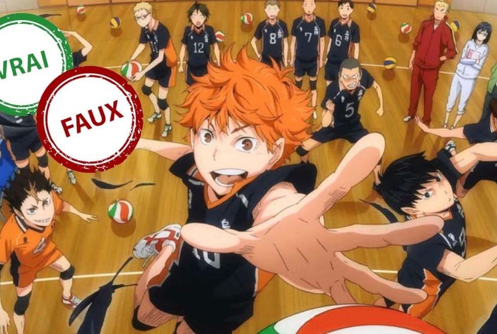 Haikyu!! : auras-tu 10/10 à ce quiz vrai ou faux sur l’anime ?
