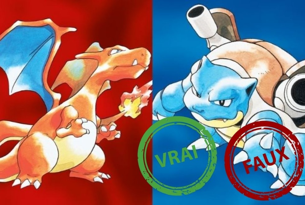 Impossible d’avoir 10/10 à ce quiz vrai ou faux sur Pokémon Rouge et Bleu