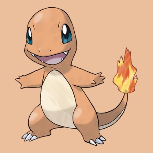 Charmander, the most famous starter