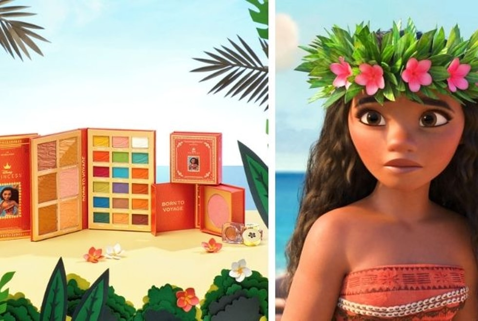Disney : Vaiana s’offre une collection ensoleillée de maquillage chez Makeup Revolution