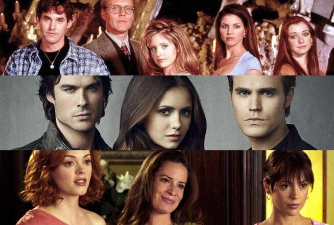 Sondage : choisis ta série préférée entre Buffy, Charmed et The Vampire Diaries