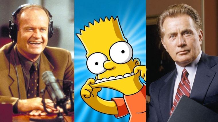 frasier, les simpson, à la maison-blanche