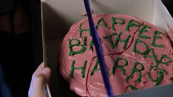 gâteau, anniversaire, hagrid, harry potter