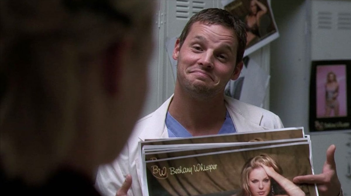 alex, izzie, bethany whisper, grey's anatomy