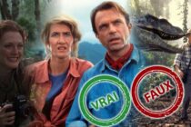 Jurassic Park est ta saga préférée si tu as 20/20 à ce quiz vrai ou faux