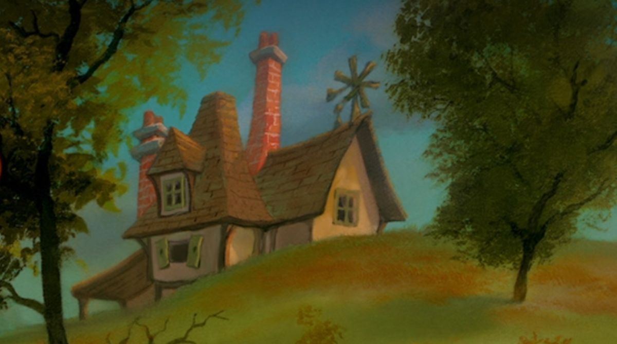 The house in Beauty and the Beast
