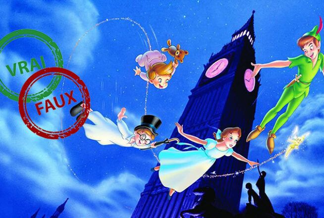 Quiz Disney : impossible d&rsquo;avoir 10/10 à ce vrai ou faux sur Peter Pan