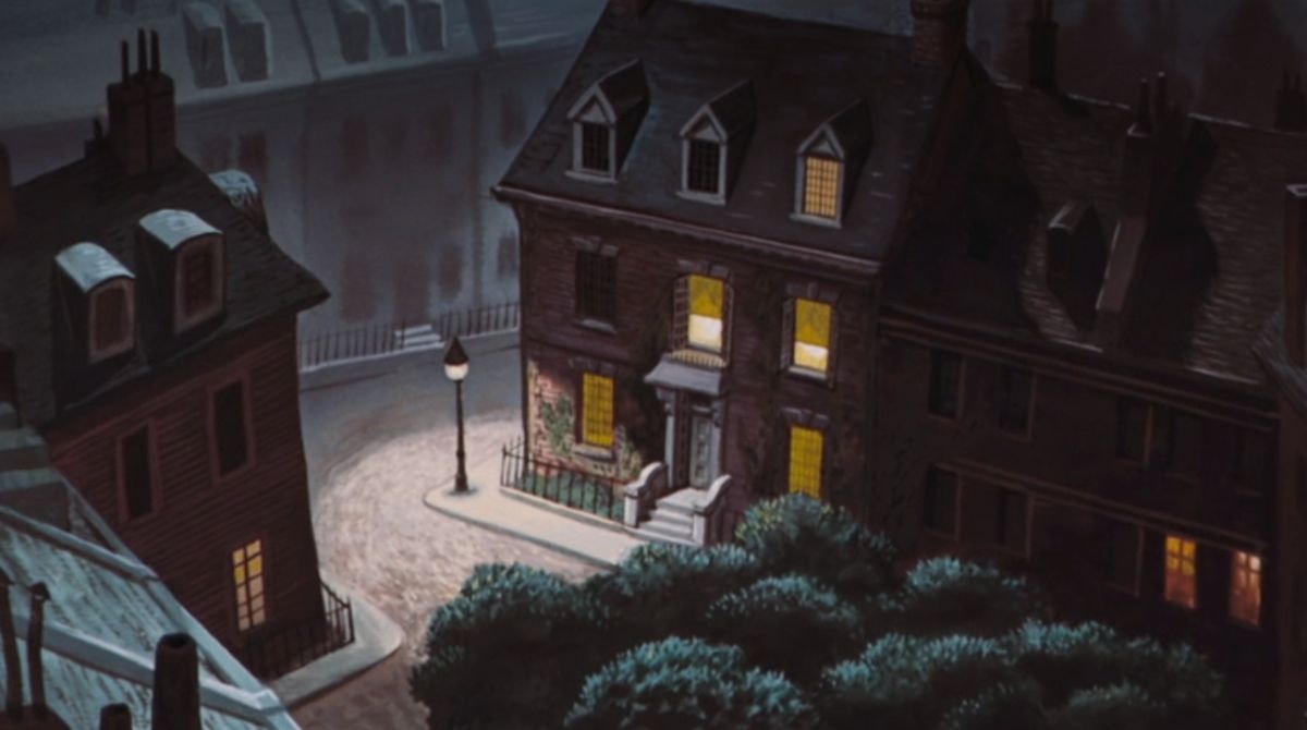 La maison des Darling dans Peter Pan 