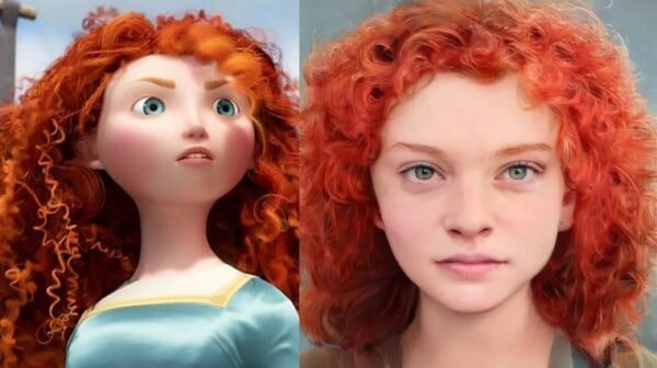 Rebelle, Merida, Disney