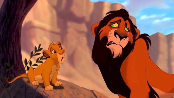 Le Roi Lion, Simba, Scar