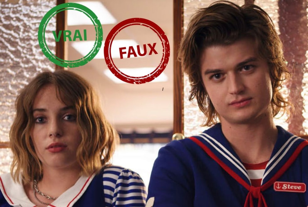 Stranger Things : impossible d’avoir 10/10 à ce quiz vrai faux sur le duo Steve et Robin