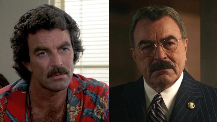 tom selleck, magnum, blue bloods, avant après